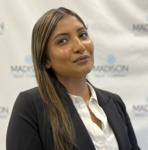 This is Dana Udumulla, the Investments Manager at Madison Trust Company