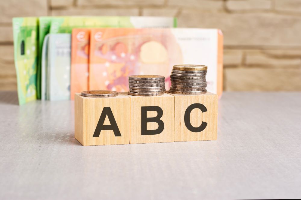 wooden blocks with ABCs and funds increasing with a Self-Directed IRA