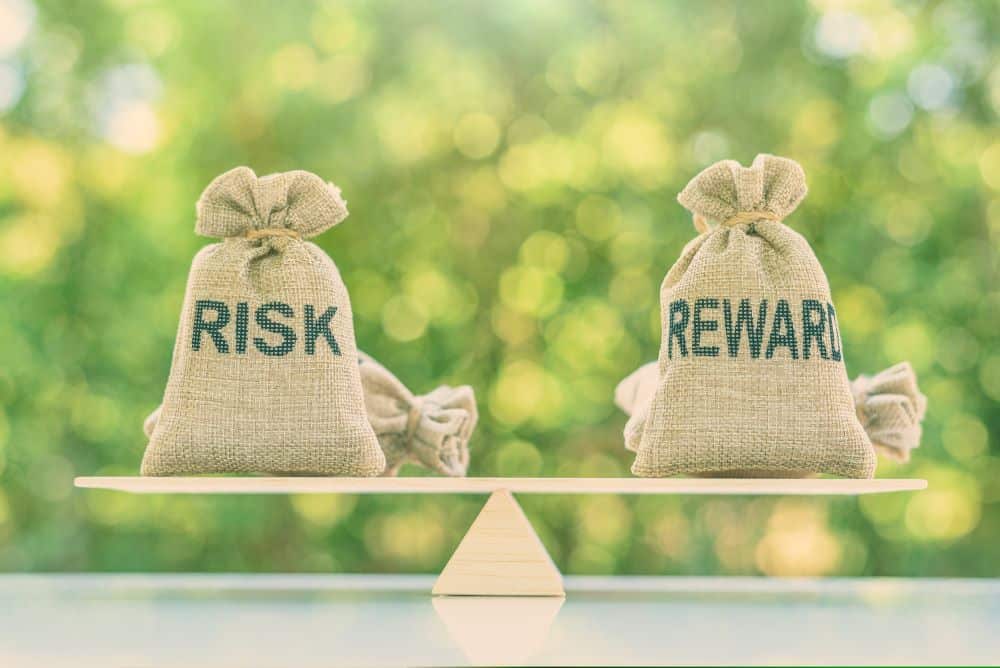 A balance beam illustrating managing risks with an SDIRA